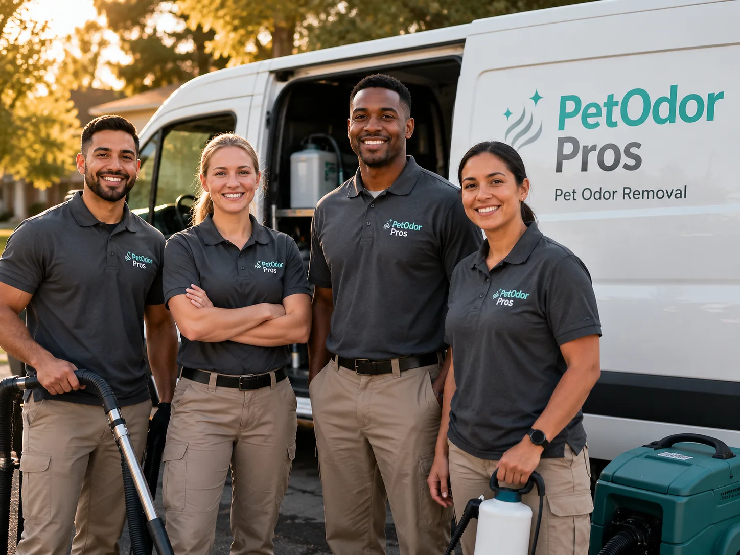 Pet Odor Removal team serving Windsor, CA